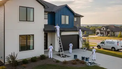 Professional house painting services in Omaha, NE for interior and exterior homes