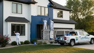 Professional house painting service in Omaha, NE for interior and exterior homes