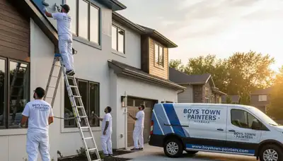 House painting service in Omaha, NE for interior and exterior home painting projects
