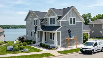 Professional house painting services for residential homes in Omaha, NE