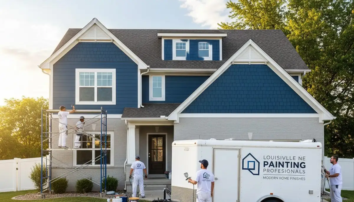Professional house painting service in Omaha, NE for interior and exterior residential homes