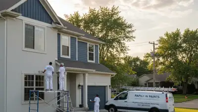 Professional house painting service in Omaha NE by paintinginomahane.com