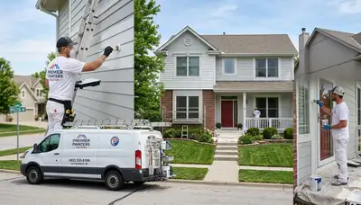 Professional house painters providing exterior painting services in Omaha, NE homes