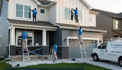 Professional house painting service in Omaha, NE for interior and exterior home projects