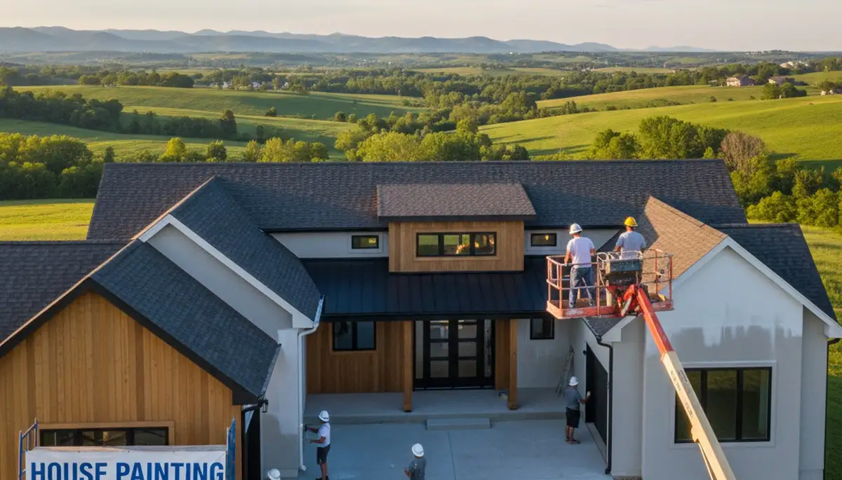 Professional house painting services in Omaha, NE for residential interior and exterior projects