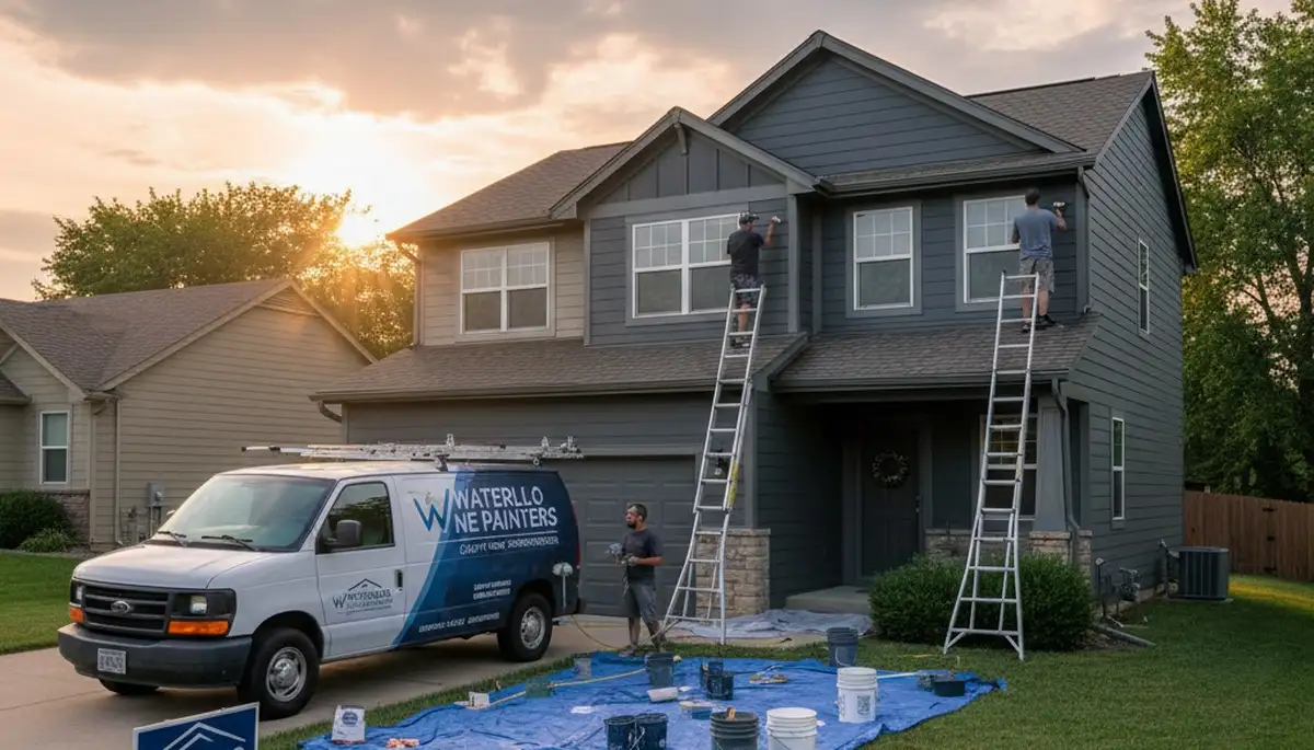 House painting crew serving Omaha, NE for interior and exterior painting services