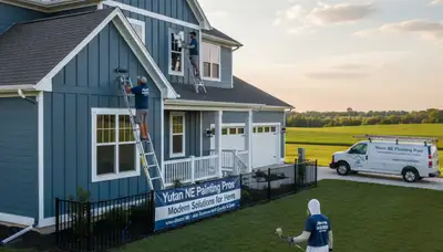 Professional house painting services in Omaha, NE for interior and exterior homes