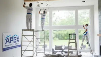 Professional popcorn ceiling removal for Omaha, NE homes by expert house painters